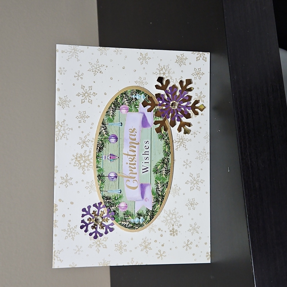 Handmade Christmas Card.